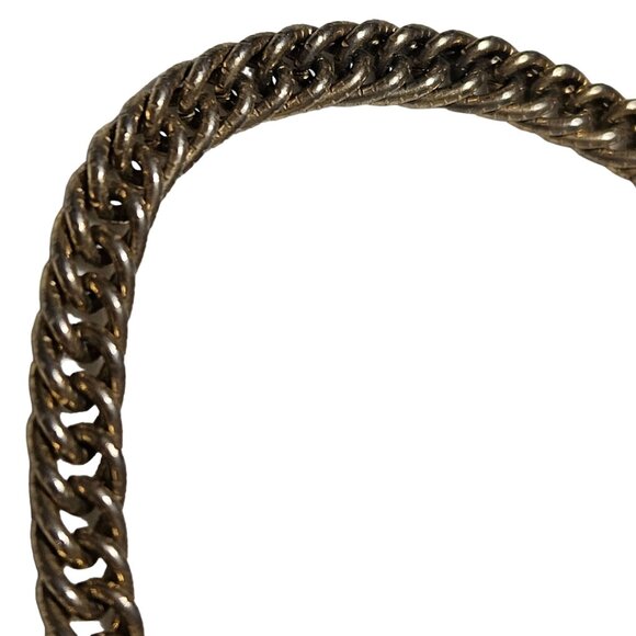 Vintage Gold Tone Chain Link Bracelet Classic Minimalist Fashion Jewelry Women - Picture 2 of 5